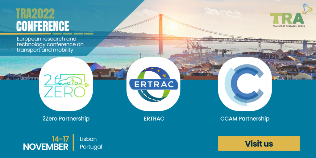 TRA2022: Sessions of interest for ERTRAC members!
