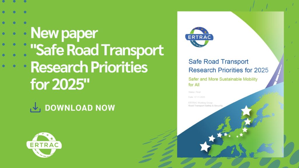 Safety Paper 2023 adopted by ERTRAC