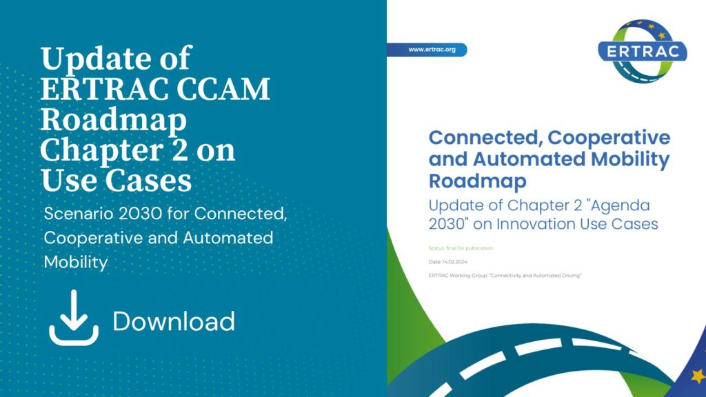 Update of ERTRAC CCAM Roadmap Chapter 2 on Use Cases