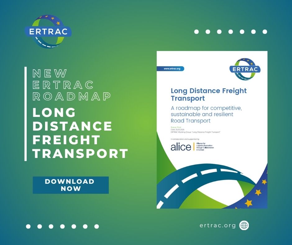 ERTRAC publishes its new roadmap on Long Distance Freight Transport